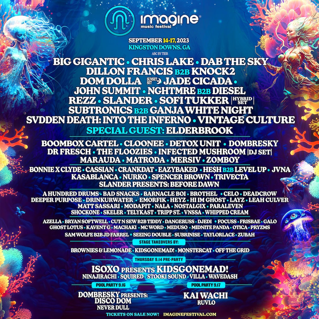 Imagine Music Festival 2023 - Kingston Downs, GA