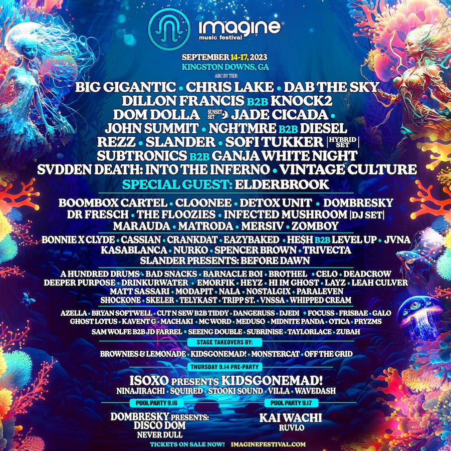 Imagine Music Festival 2023 - Kingston Downs, GA