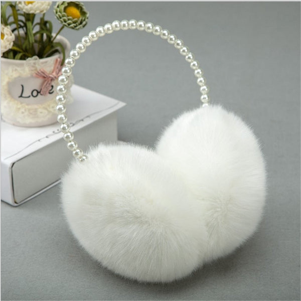 Winter Rabbit Plush Ear Muff