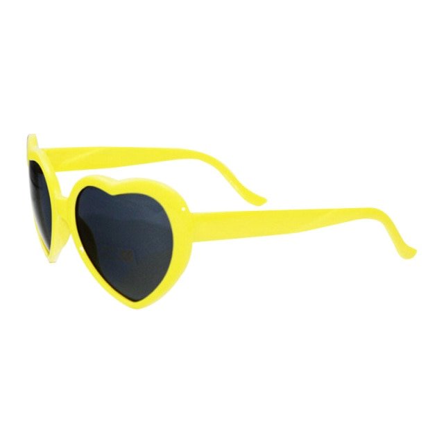 Rave Heart Shaped Diffraction Glasses For Festivals - Rave Wearhouse