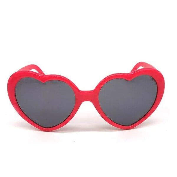 Rave Heart Shaped Diffraction Glasses For Festivals - Rave Wearhouse